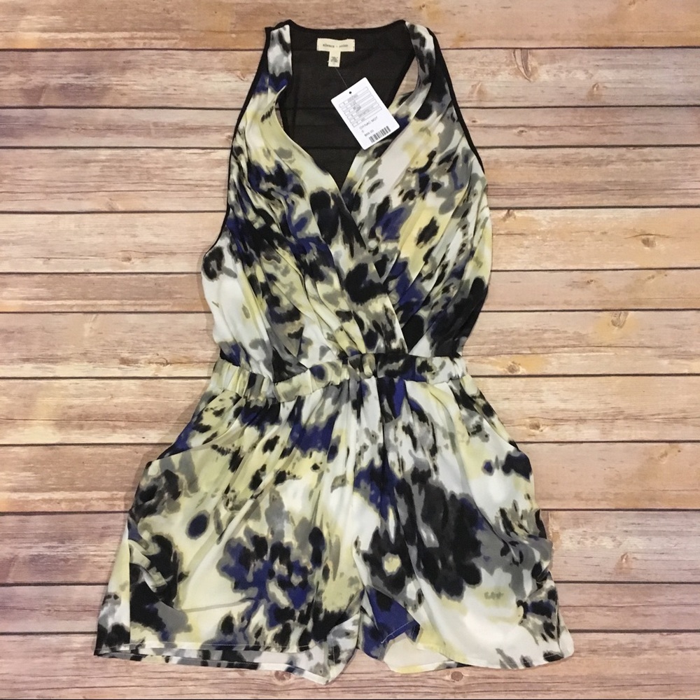 🎈Silence & Noise Racerback Romper, Size 0 NWT